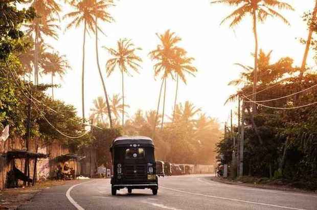 The Basecamp tuk-tuk on the Weligama road